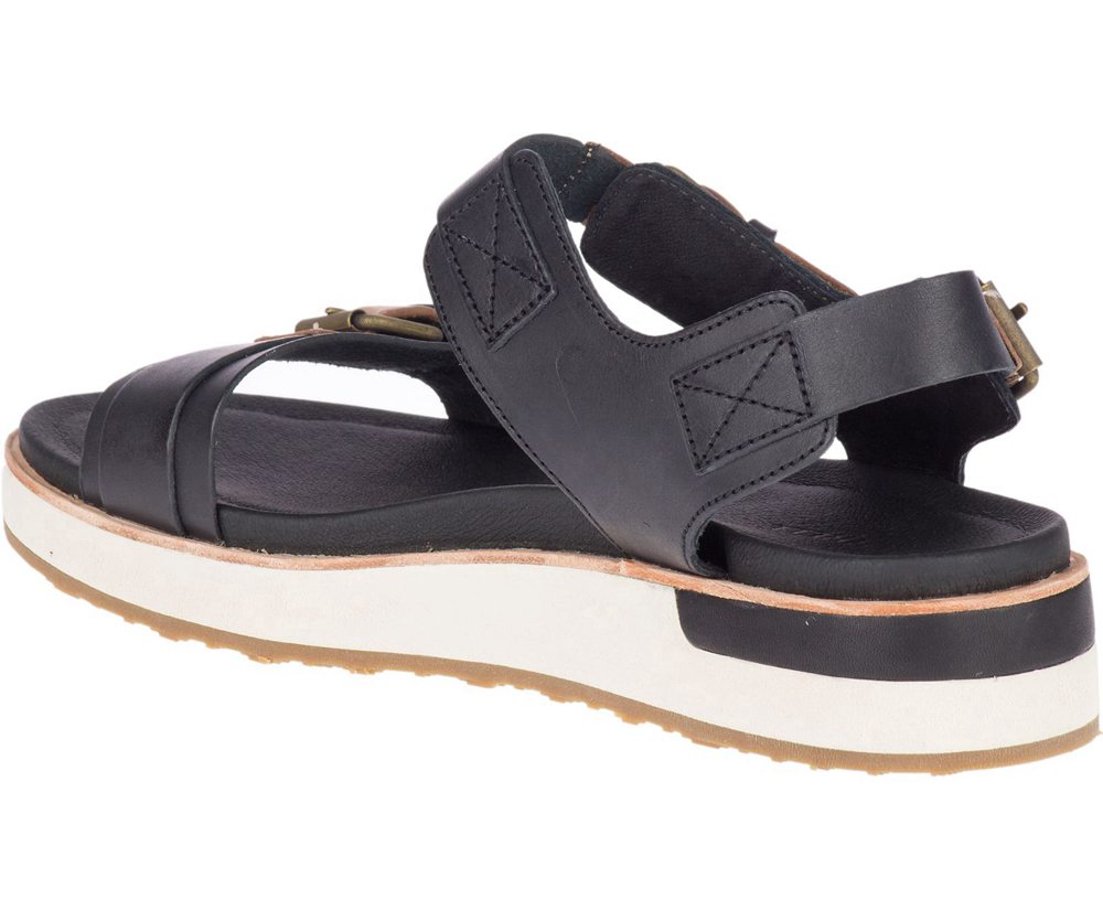 Merrell Sandals Black - Roam Buckle - Womens 63EYUQKJI